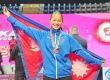 एसियन खेलकुदमा एरिका गुरुङले पदक जित्न सफल बनिनन्